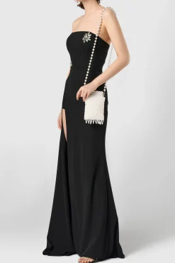 BABEYOND Handbags|Vintage White Pearl Evening Clutch Cream