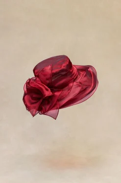 BABEYOND Headpieces & Fascinators|Vivid Flower-Shaped Mesh Fascinator