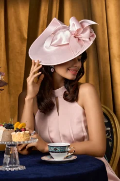 BABEYOND Headpieces & Fascinators|Wide Brim Derby Hat