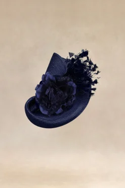 BABEYOND Headpieces & Fascinators|Wide Brim Flat Floral Irregular Fascinator