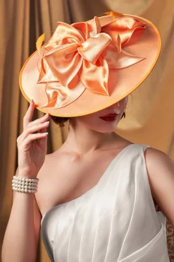 BABEYOND Headpieces & Fascinators|Wide Brim Floral Race Day Fascinator